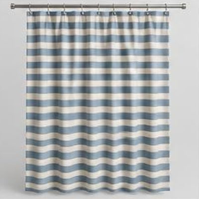 Shower Curtain, Striped
