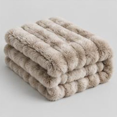 Faux Fur Throw