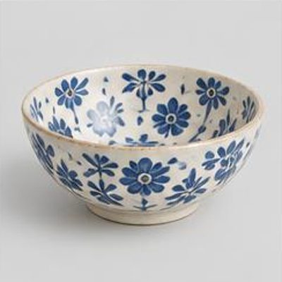 Hand-Painted Ceramic Bowl