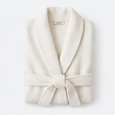 Cotton Waffle Bathrobe