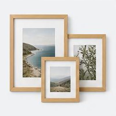 Wooden Picture Frame Set