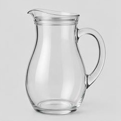Glass Water Pitcher