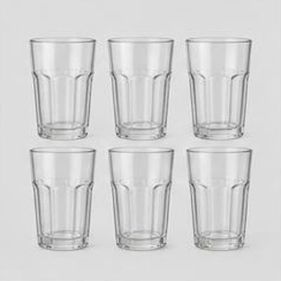 Drinking Glasses, Set of 6