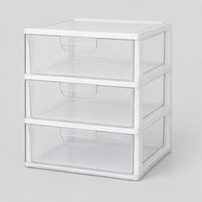 Clear Stackable Drawers