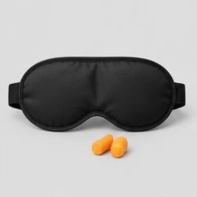 Eye Mask & Earplugs Set
